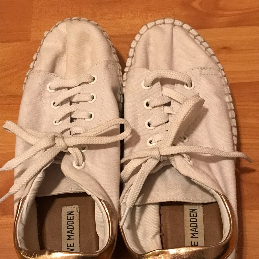 Steve Madden Edmund White Espadrille Sneakers